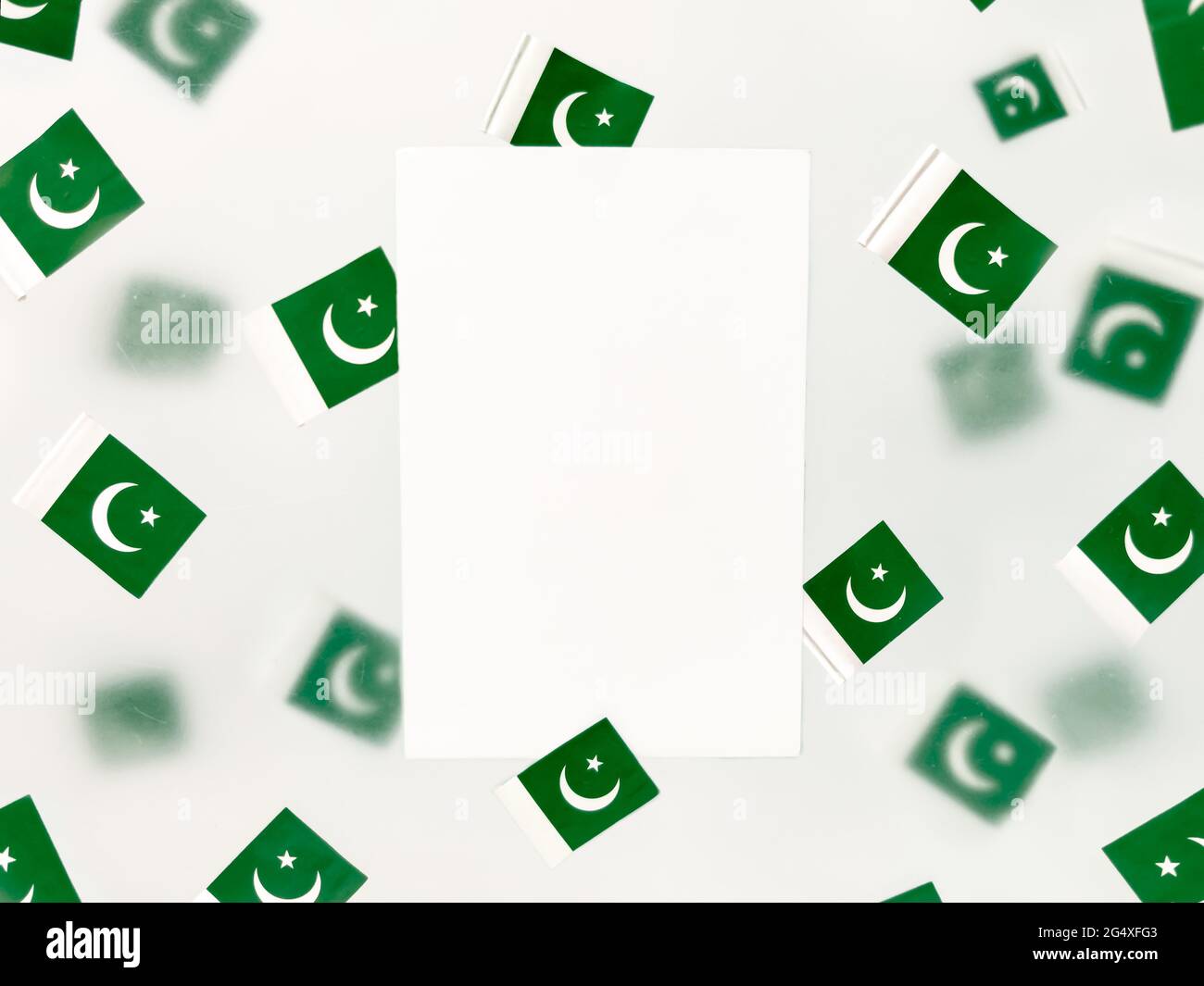 Pakistan independence day Stock Photo