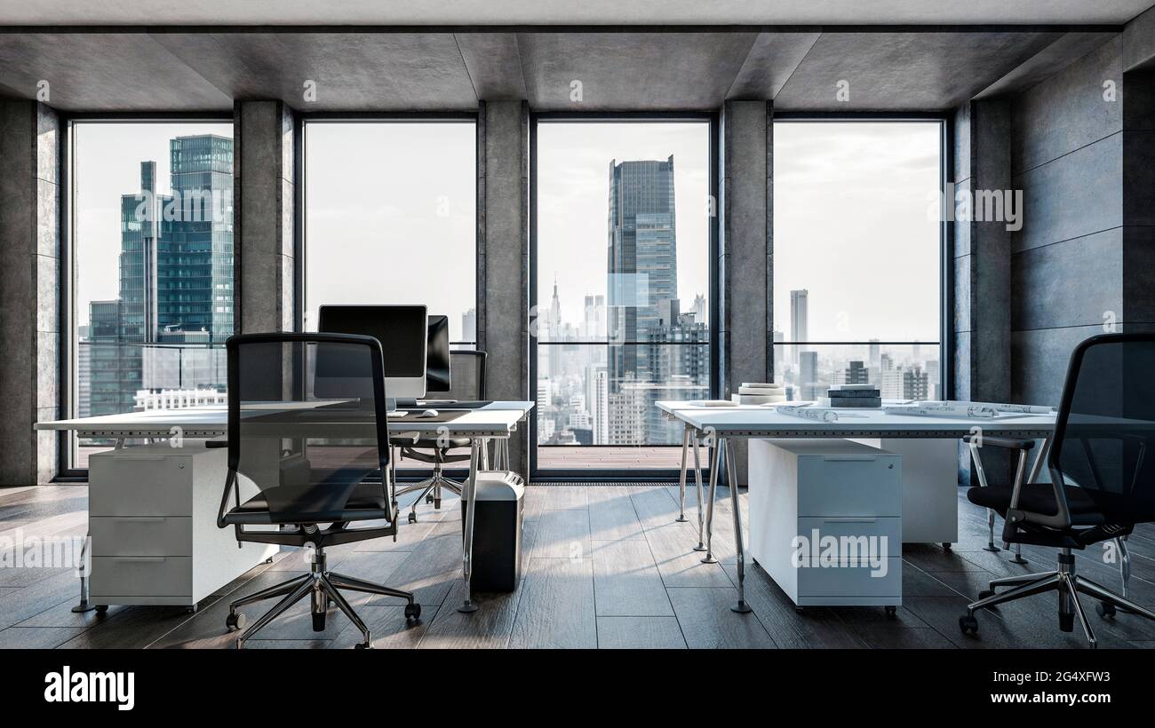 Office chairs hi-res stock photography and images - Alamy