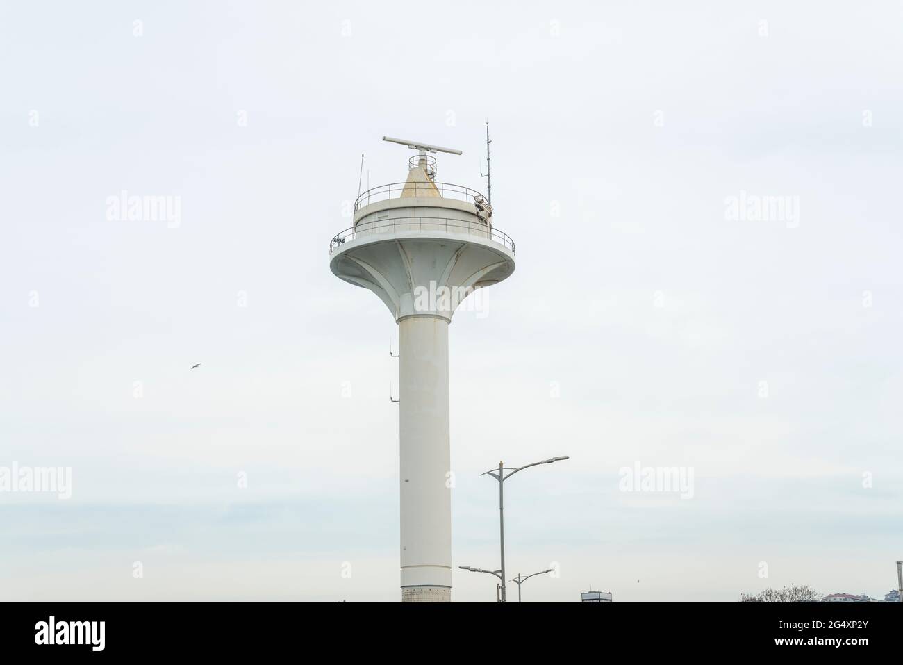 Bogaz Trafik Sinyalizasyon Kulesi communications tower Stock Photo