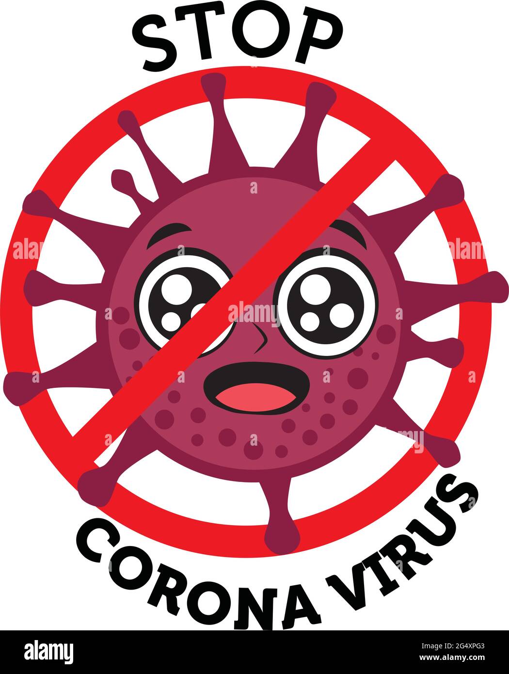 Corona Virus. Corona Virus Prevention. Illustration Of Corona Virus