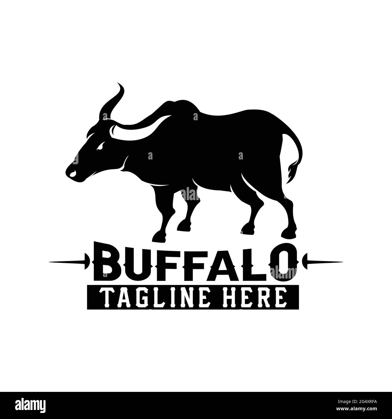 buffalo logo exclusive design inspiration Stock Vector Image & Art Alamy