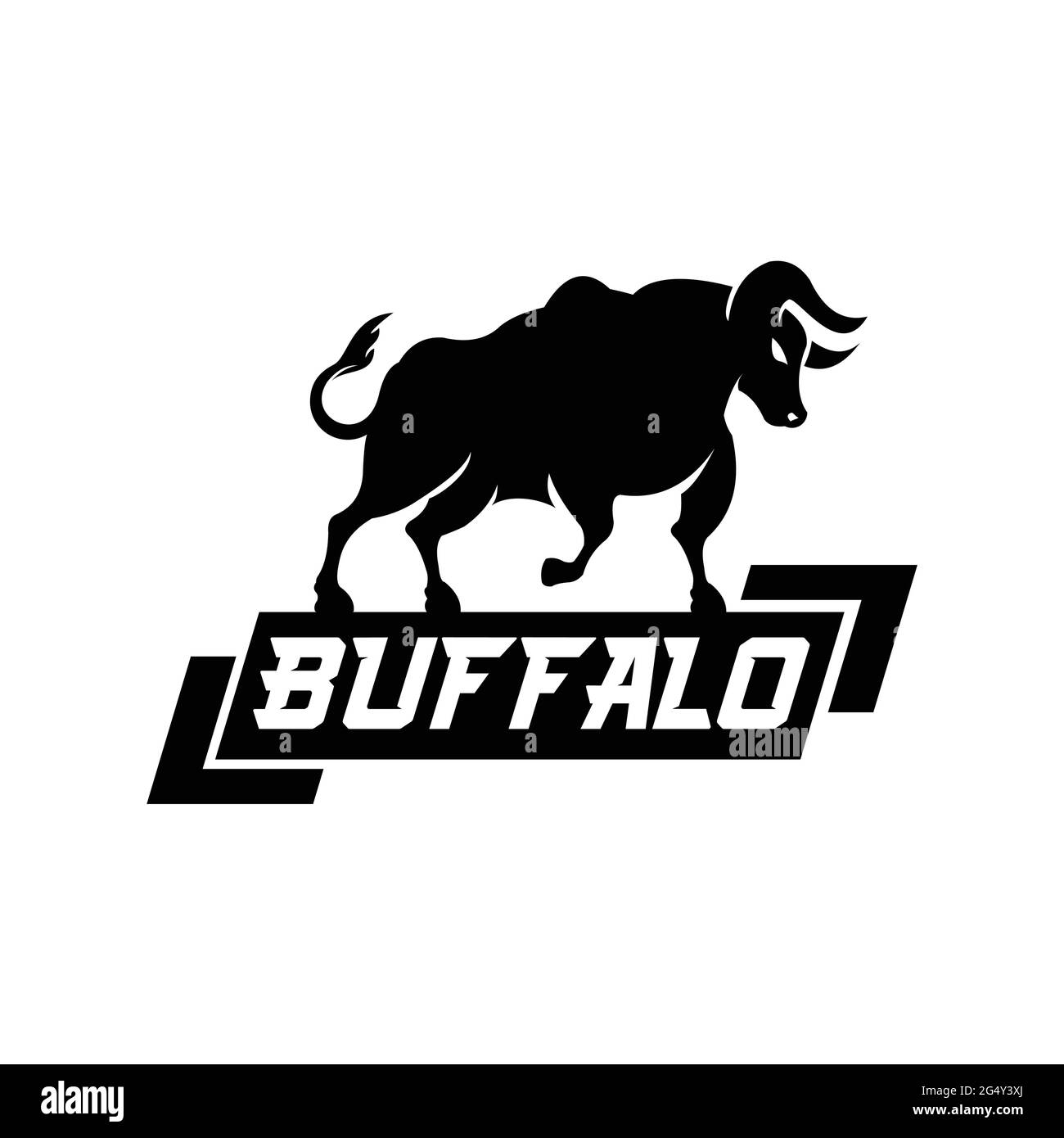 buffalo logo exclusive design inspiration Stock Vector Image & Art - Alamy