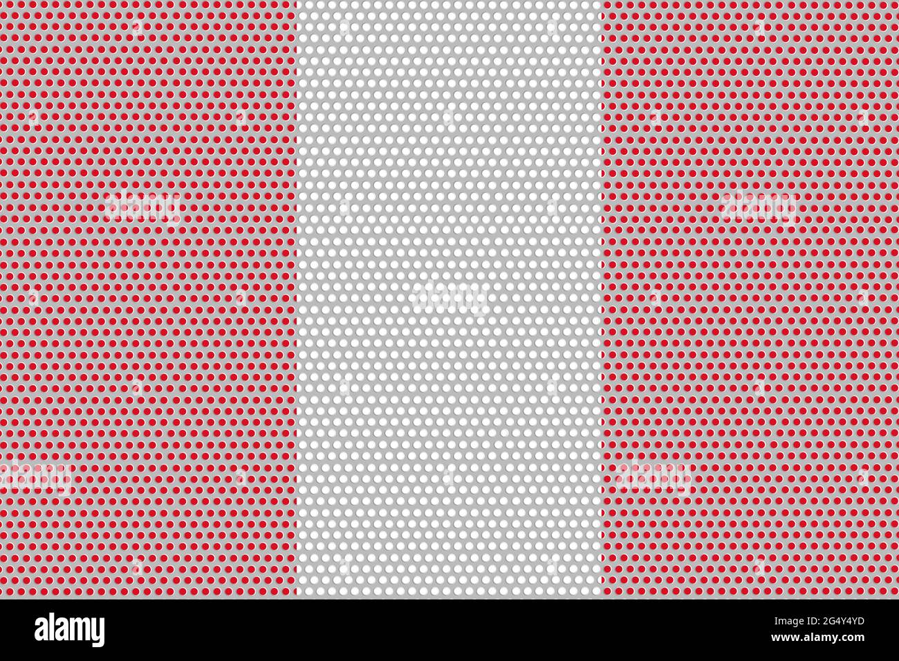 3D Flag of Peru on a metal wall background Stock Photo - Alamy