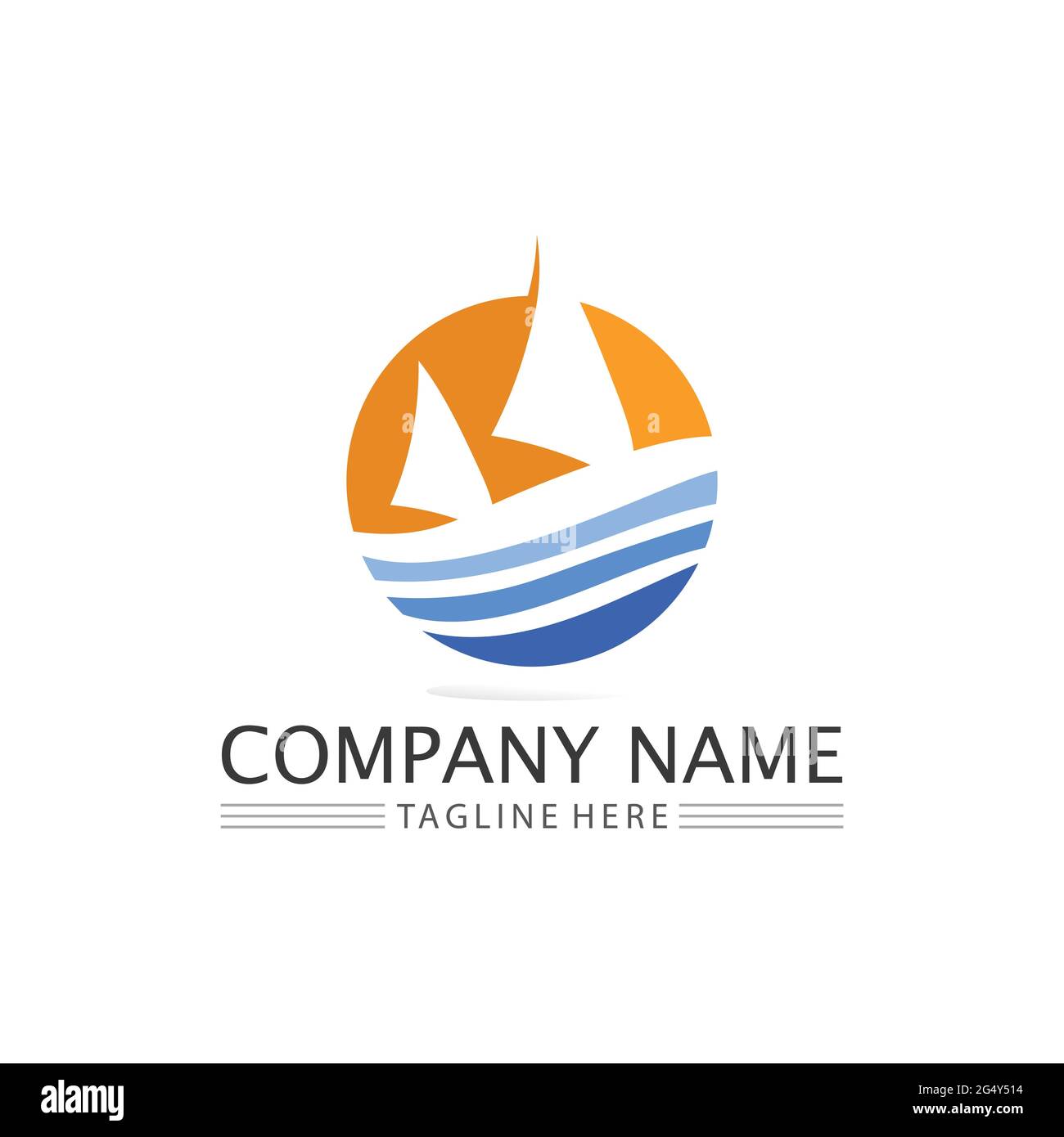 Water wave icon vector illustration design logo Stock Vector