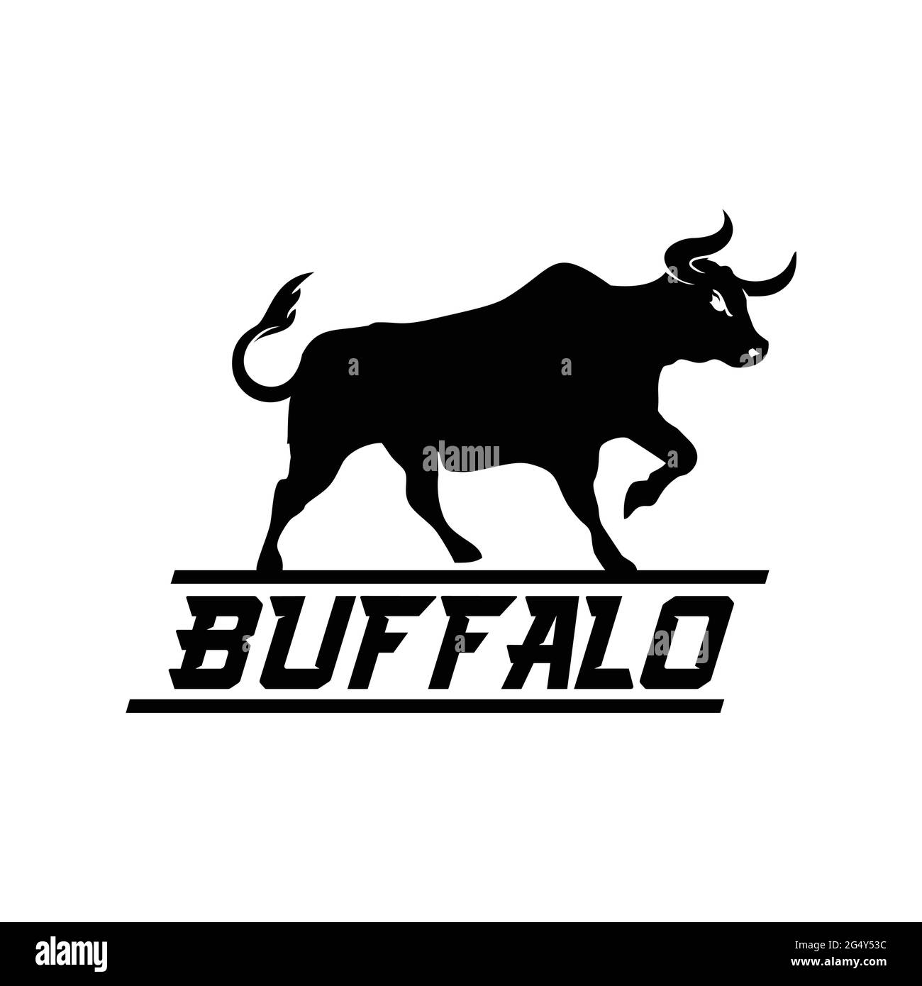 buffalo logo exclusive design inspiration Stock Vector Image & Art - Alamy