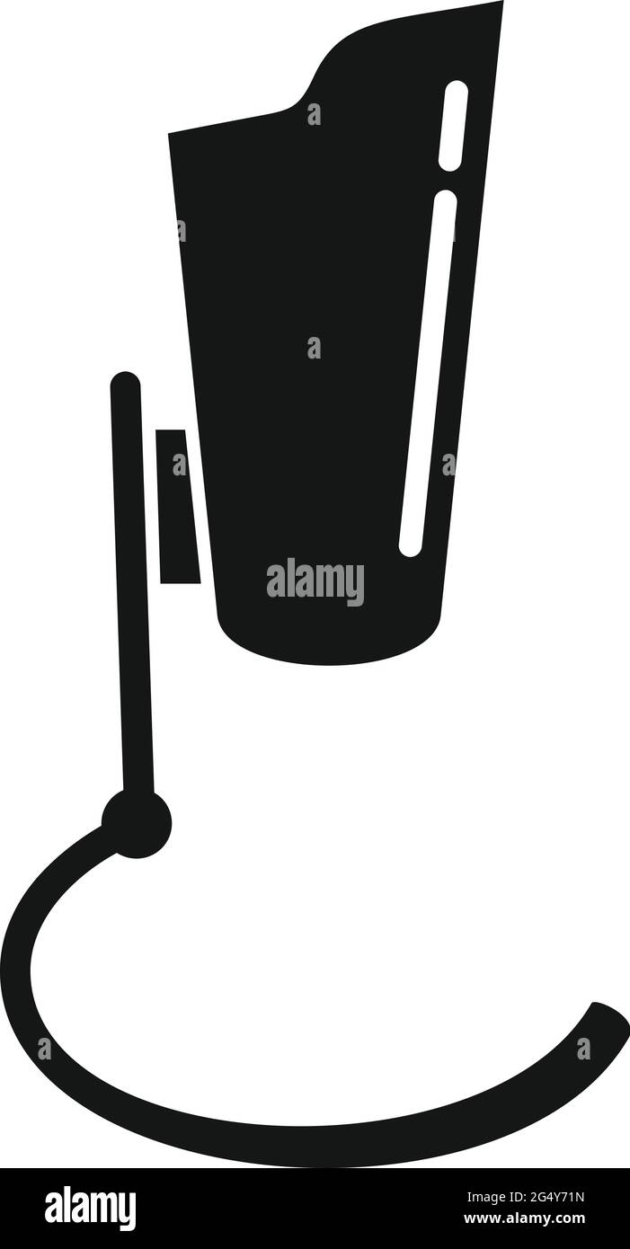 Artificial leg icon, simple style Stock Vector Image & Art - Alamy