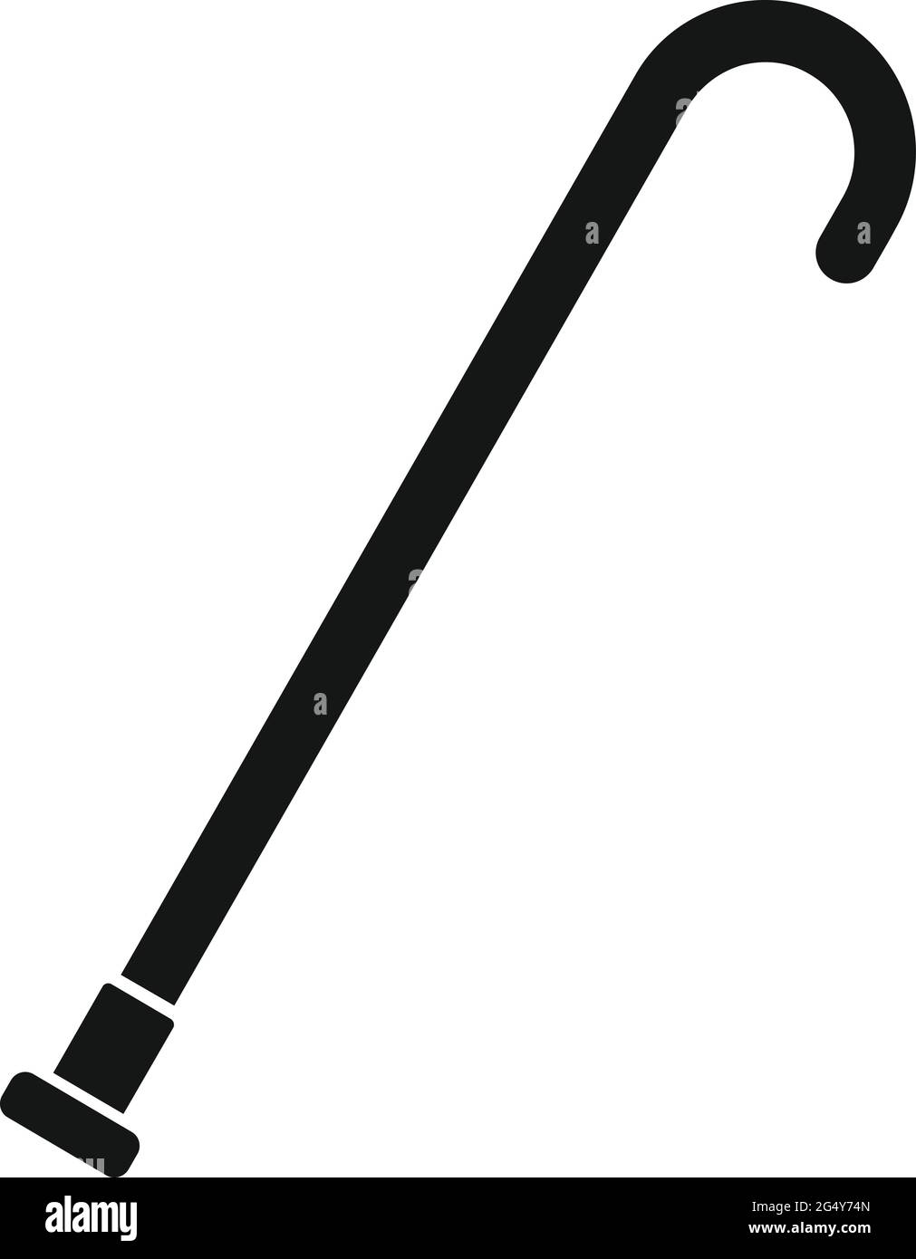 Walking stick icon, simple style Stock Vector Image & Art Alamy