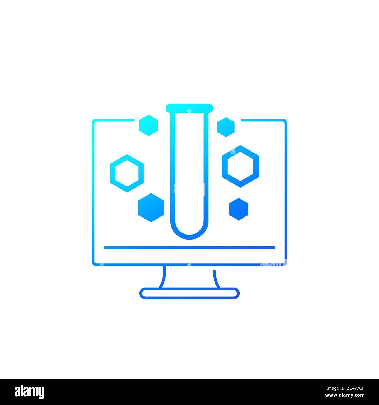Computer Research Icon