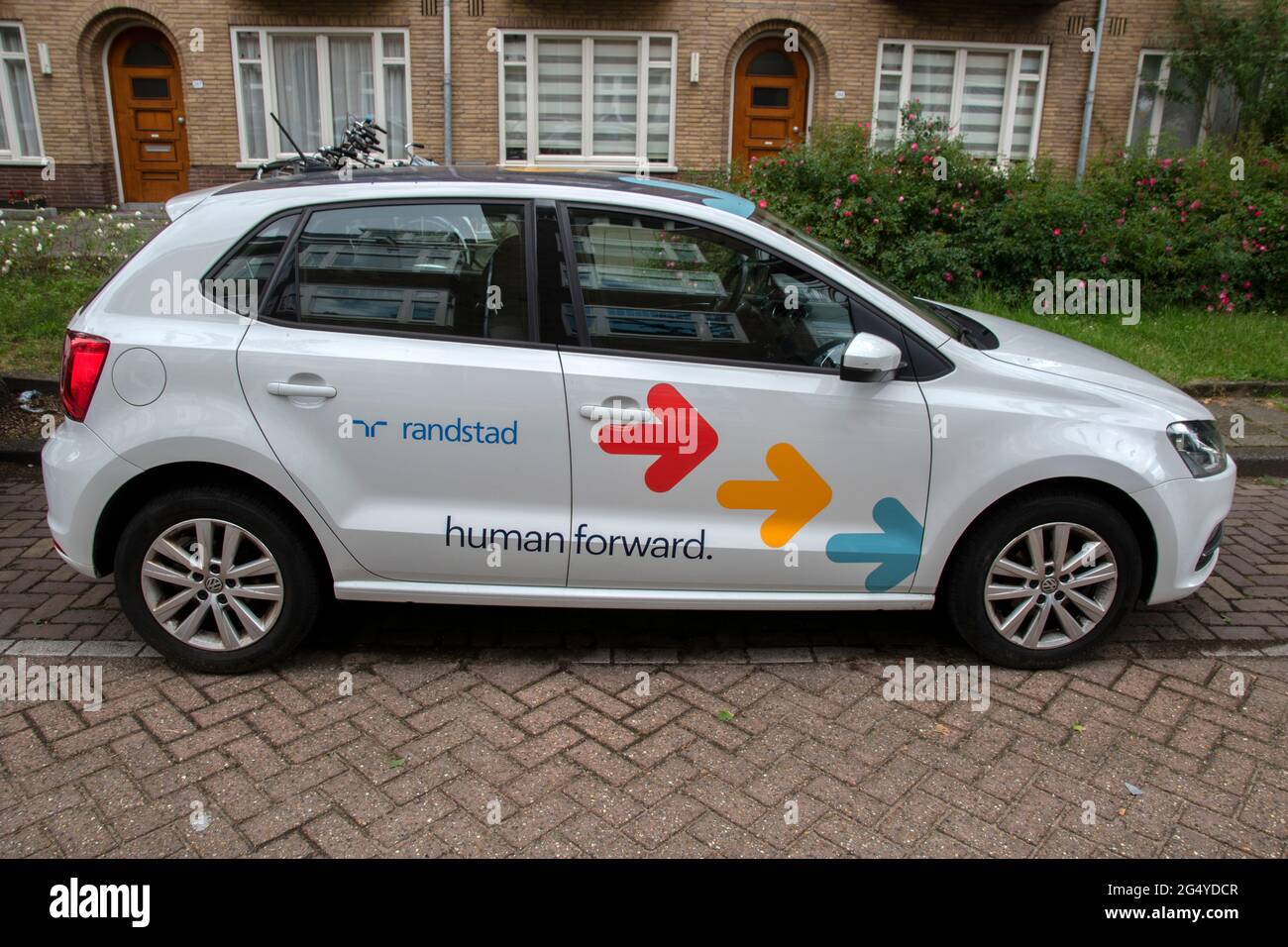 Randstad Company Car At Amsterdam The Netherlands 2262021 Stock Photo