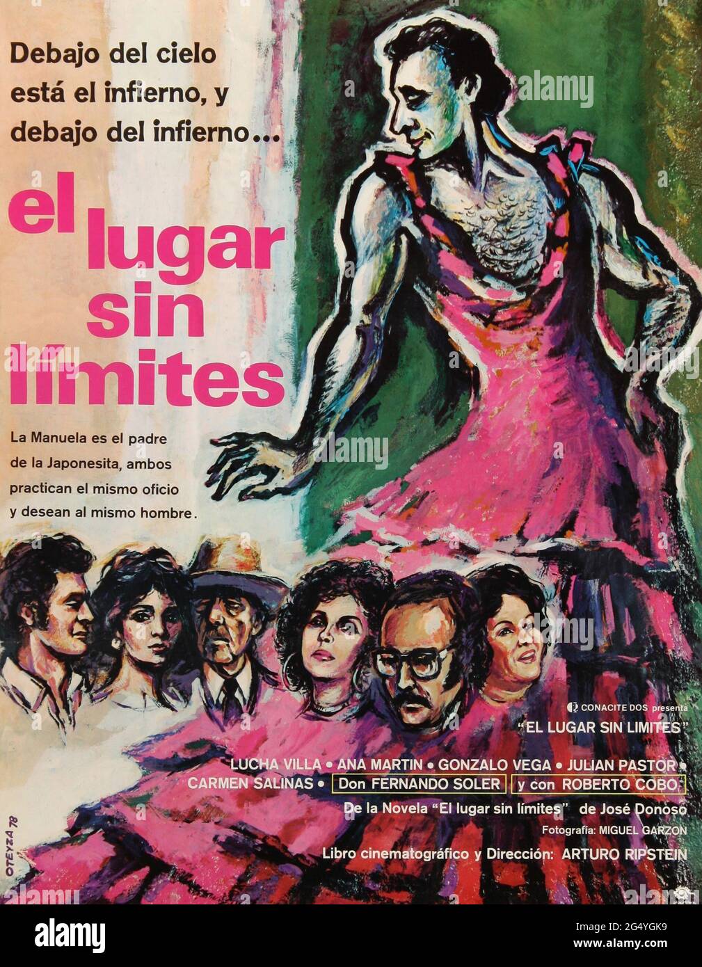 THE PLACE WITHOUT LIMITS (1978) -Original title: EL LUGAR SIN LIMITES-, directed by ARTURO RIPSTEIN. Stock Photo
