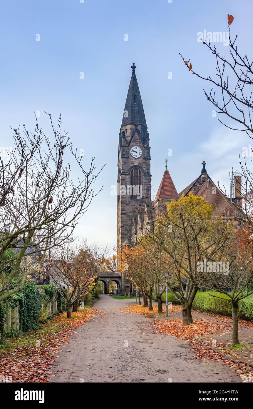 Church of Reconciliation in Dresden, Saxony, Germany. Stock Photo