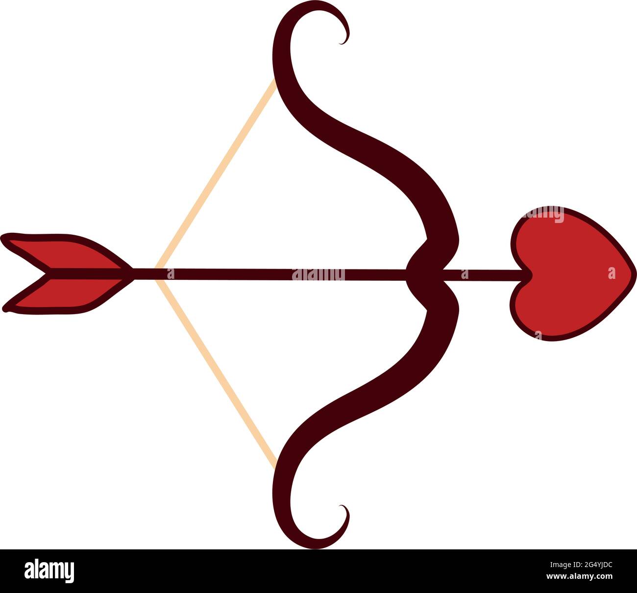 arch with heart Stock Vector Image & Art - Alamy