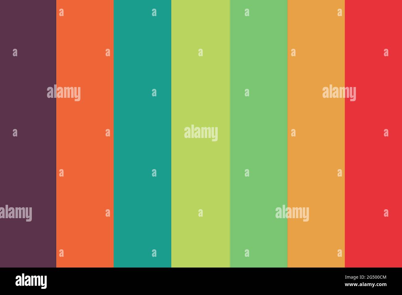 Illustration of the colorful rainbow stripes good for a background