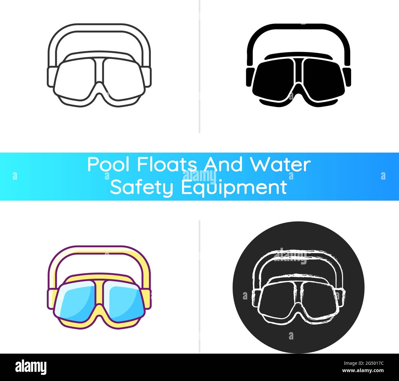 Swimming goggles icon Stock Vector Image & Art - Alamy