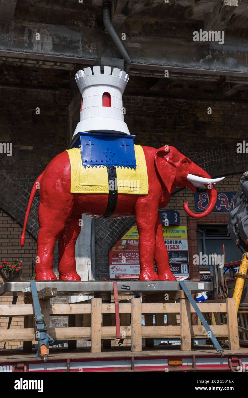 Return of the iconic elephant and castle to the area its symbolises ...