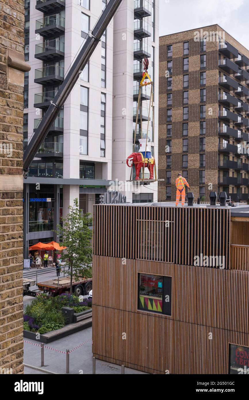 Return of the iconic elephant and castle to the area its symbolises ...