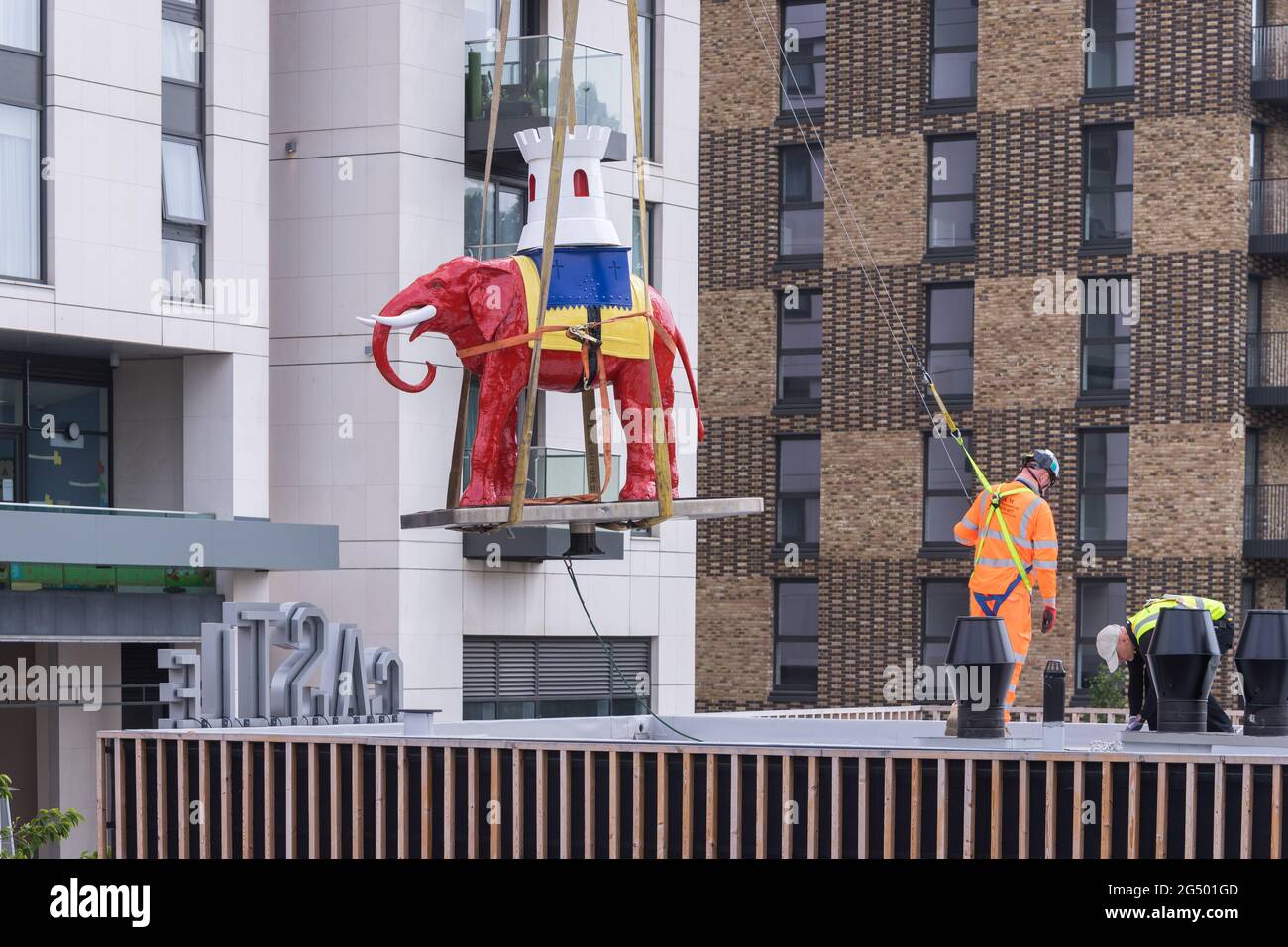 Return of the iconic elephant and castle to the area its symbolises ...