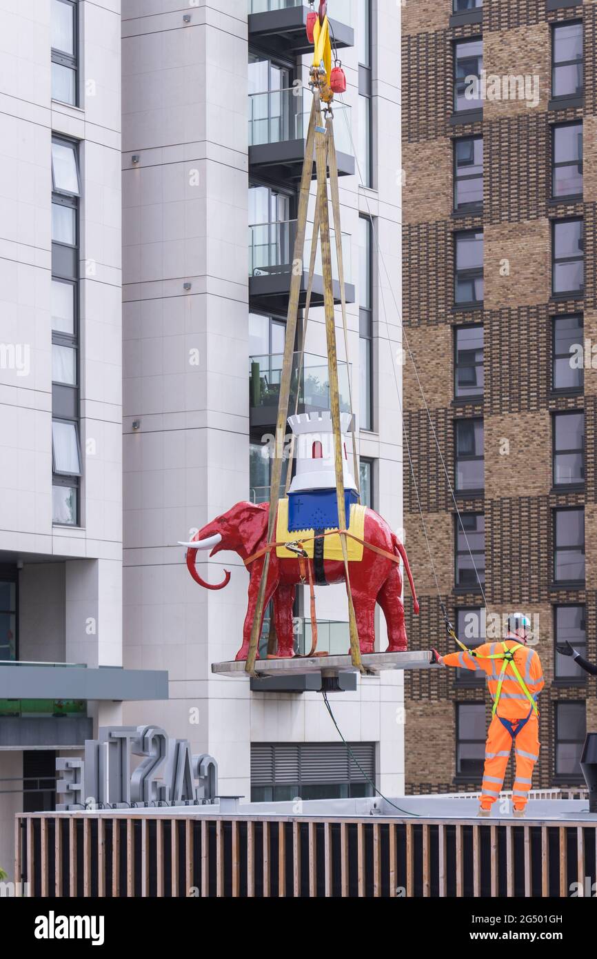 Return of the iconic elephant and castle to the area its symbolises ...