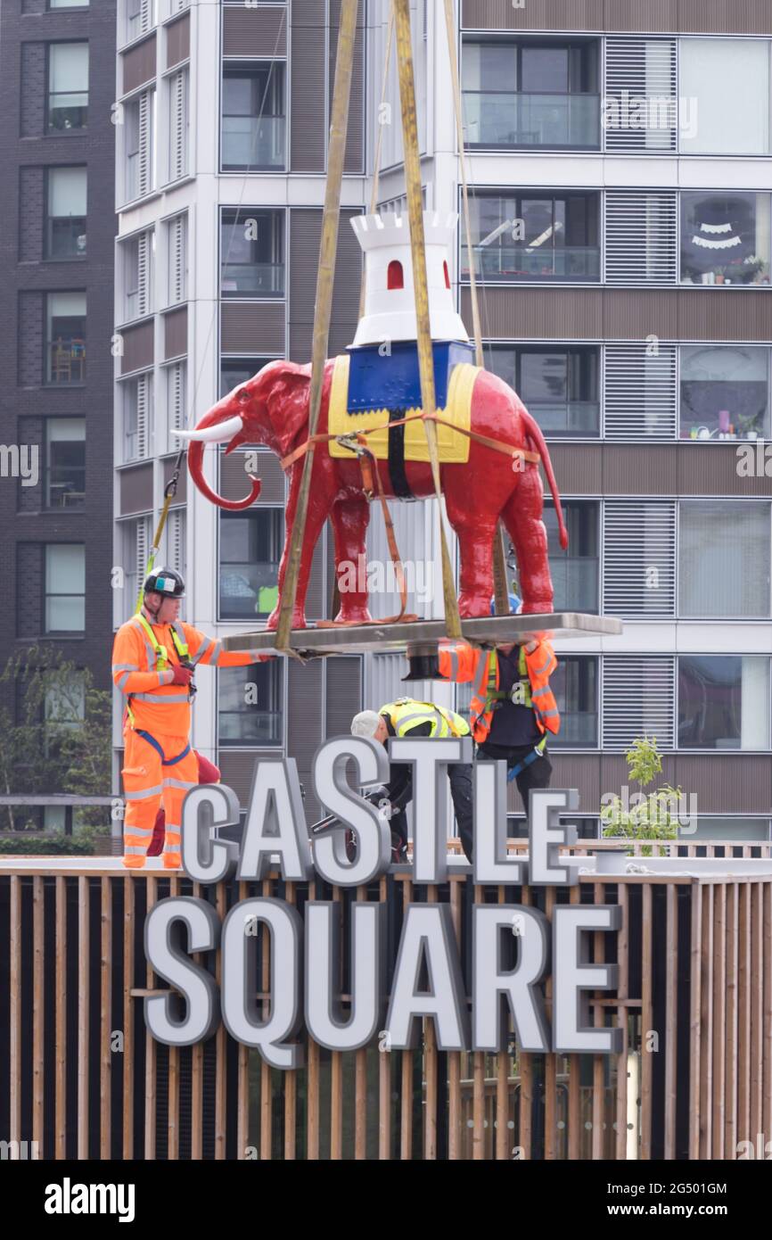 Return of the iconic elephant and castle to the area its symbolises ...