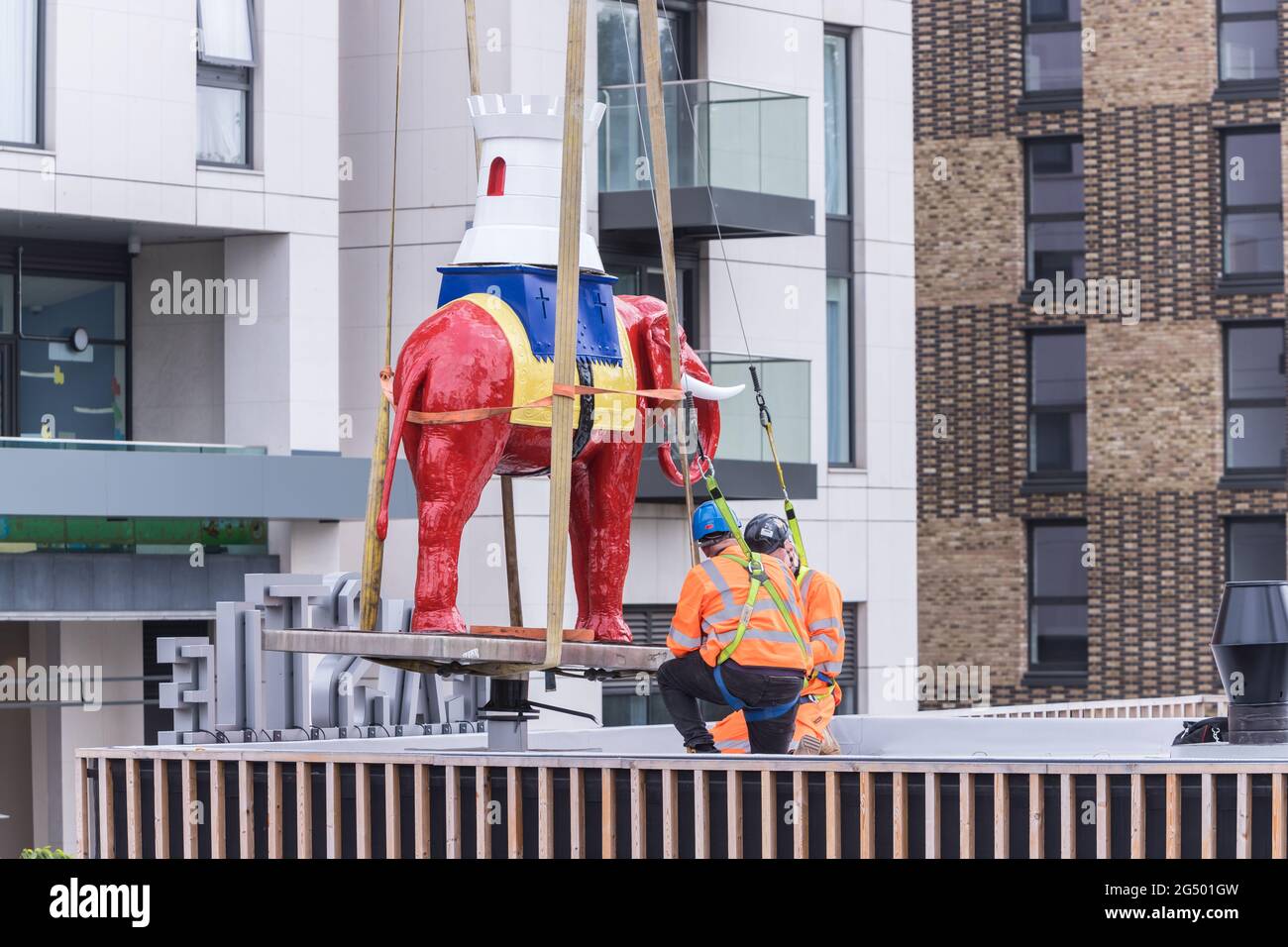 Return of the iconic elephant and castle to the area its symbolises ...
