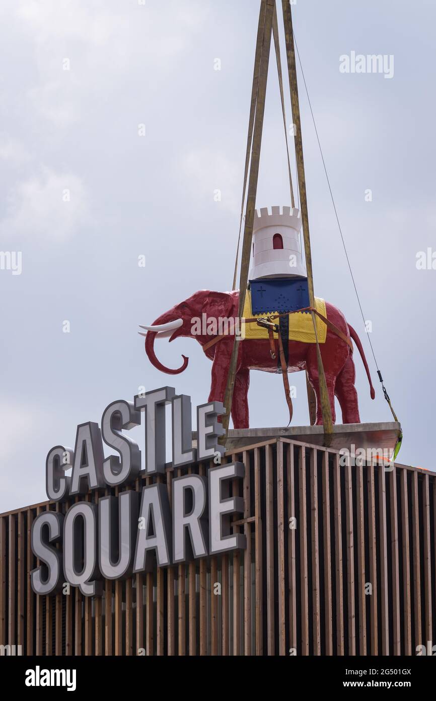 Return of the iconic elephant and castle to the area its symbolises ...