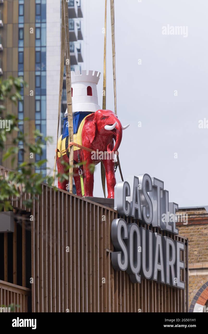 Return of the iconic elephant and castle to the area its symbolises ...