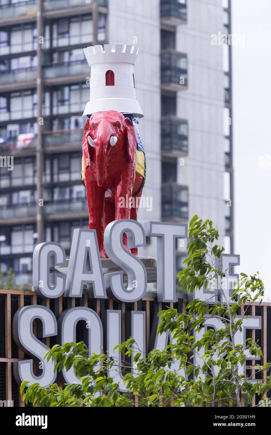 Return of the iconic elephant and castle to the area its symbolises ...