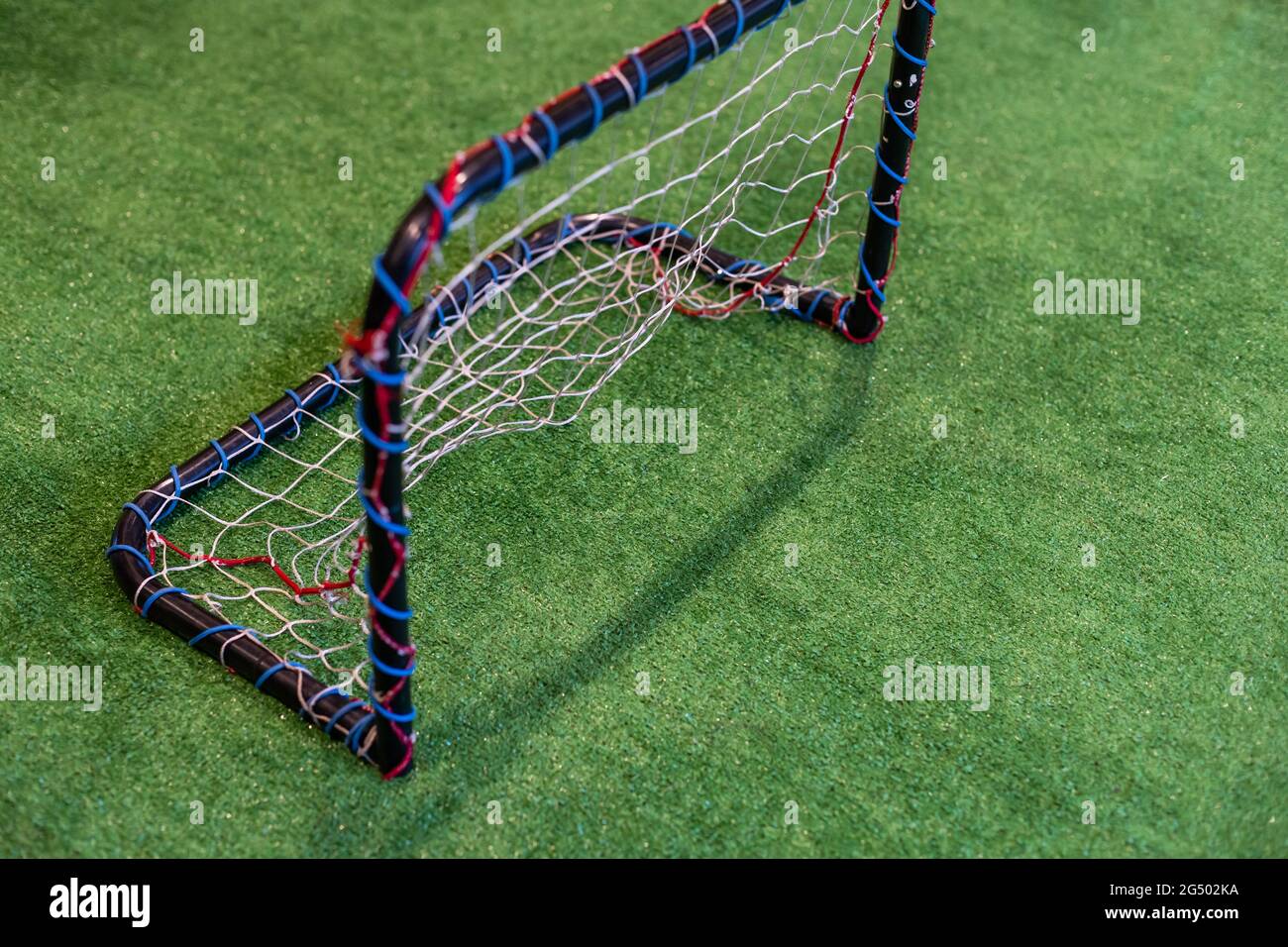 Toy football field sport background Stock Photo Alamy