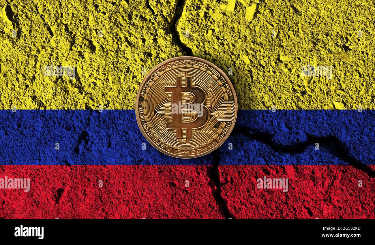 Colombia crypto currency hi-res stock photography and images - Alamy