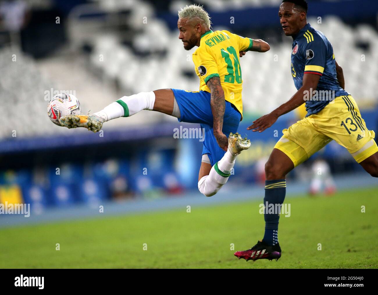 Brasil enfrenta a Colômbia pela CONMEBOL Copa América 2021