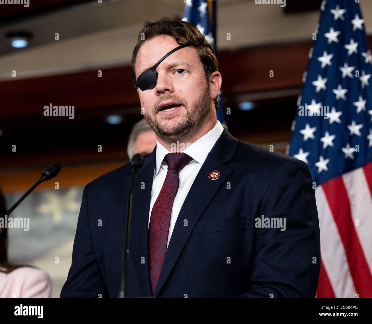Dan Crenshaw Washington, United States. 23rd June, 2021. U.S. Representative Dan