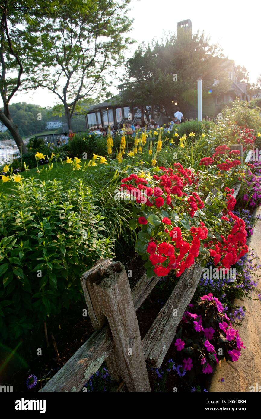 Perkins Cove, Ogunquit, Maine, USA Stock Photo