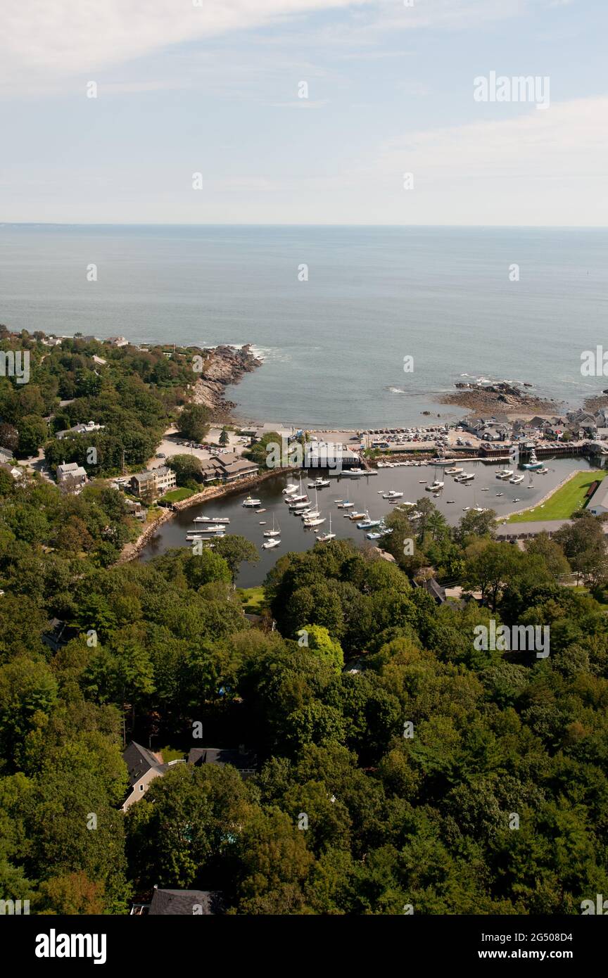 Aerial View of Ogunquit Beach, Ogunquit, Maine, USA Stock Photo Alamy