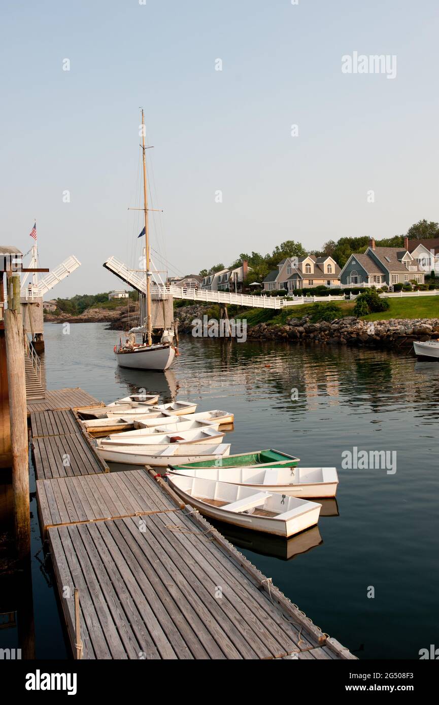Perkins Cove, Ogunquit, Maine, USA Stock Photo Alamy