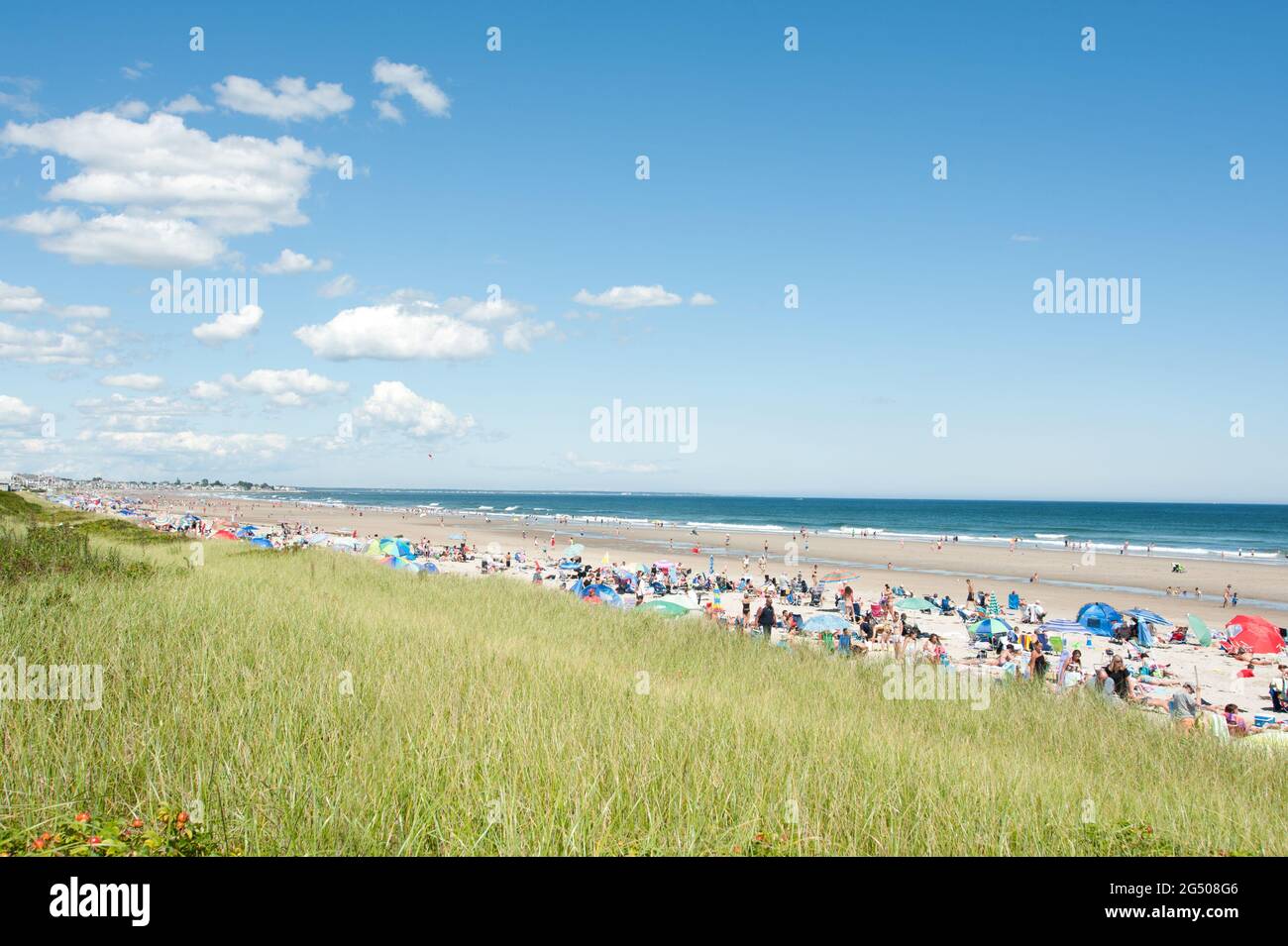 Footbridge Beach, Ogunquit, Maine, USA Stock Photo Alamy