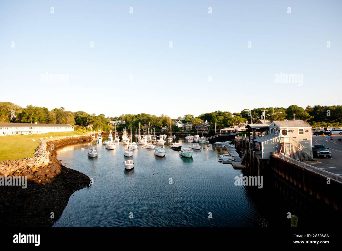 Perkins Cove, Ogunquit, Maine, USA Stock Photo Alamy