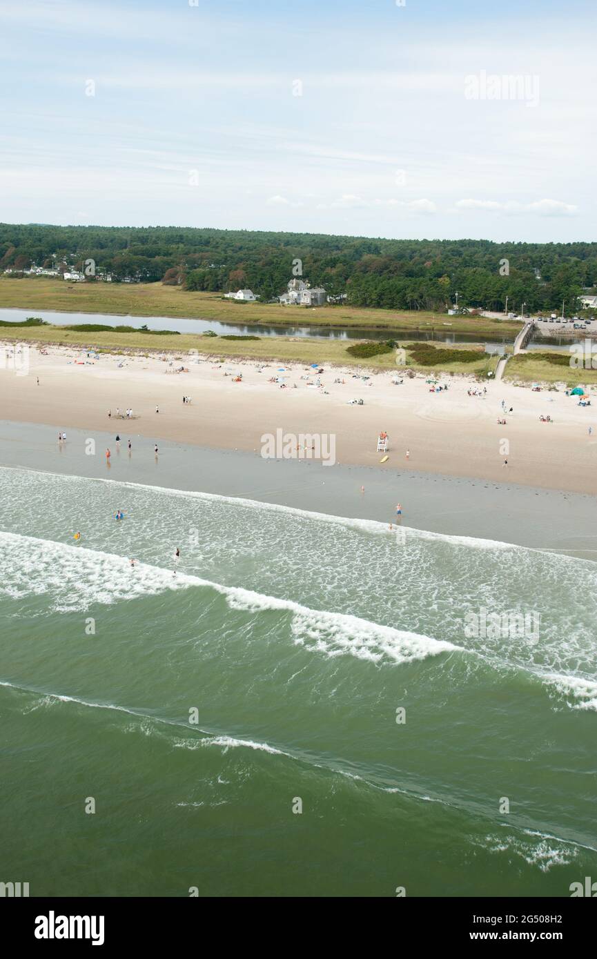 Maine coast aerial hires stock photography and images Alamy