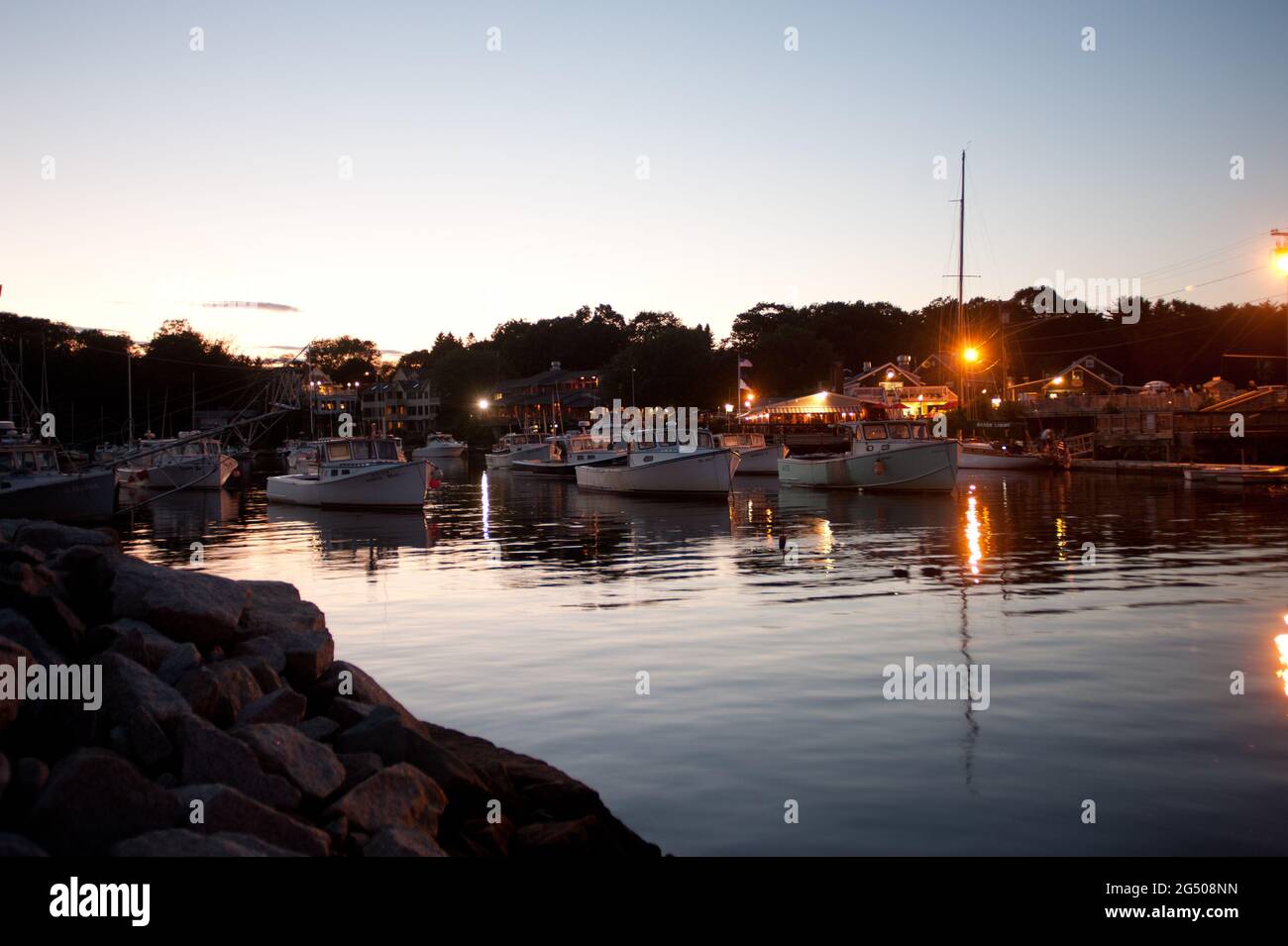 Perkins Cove, Ogunquit, Maine, USA Stock Photo Alamy