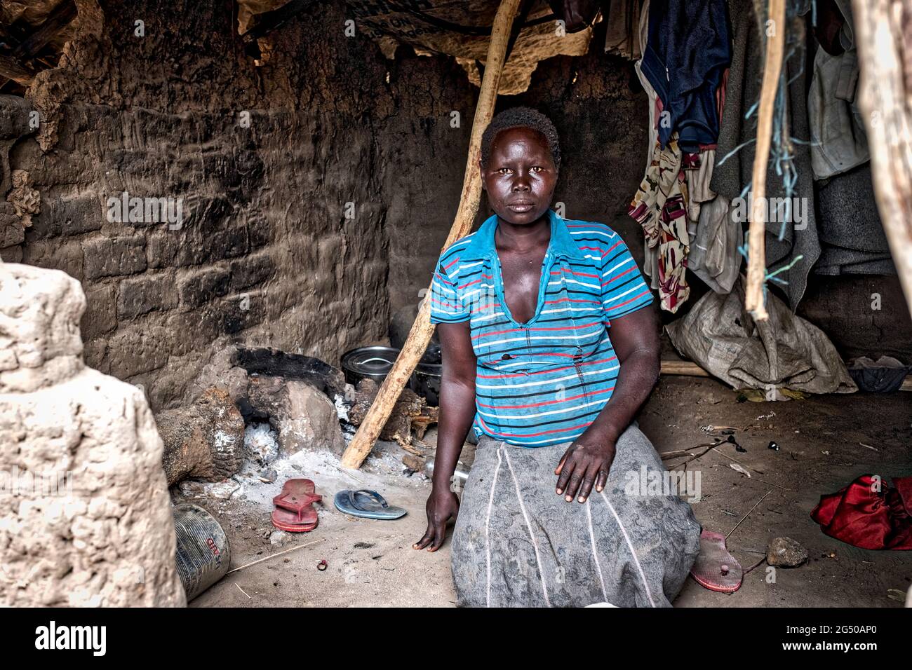Bidibidi, Morobi, refugee camp, Uganda, Africa Stock Photo - Alamy