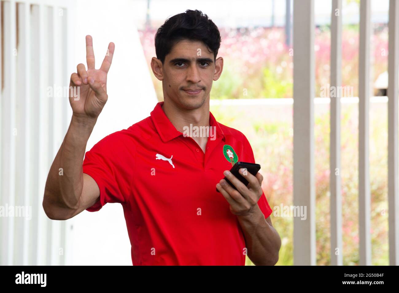 Yassine Bounou Bono, FootBaller Stock Photo