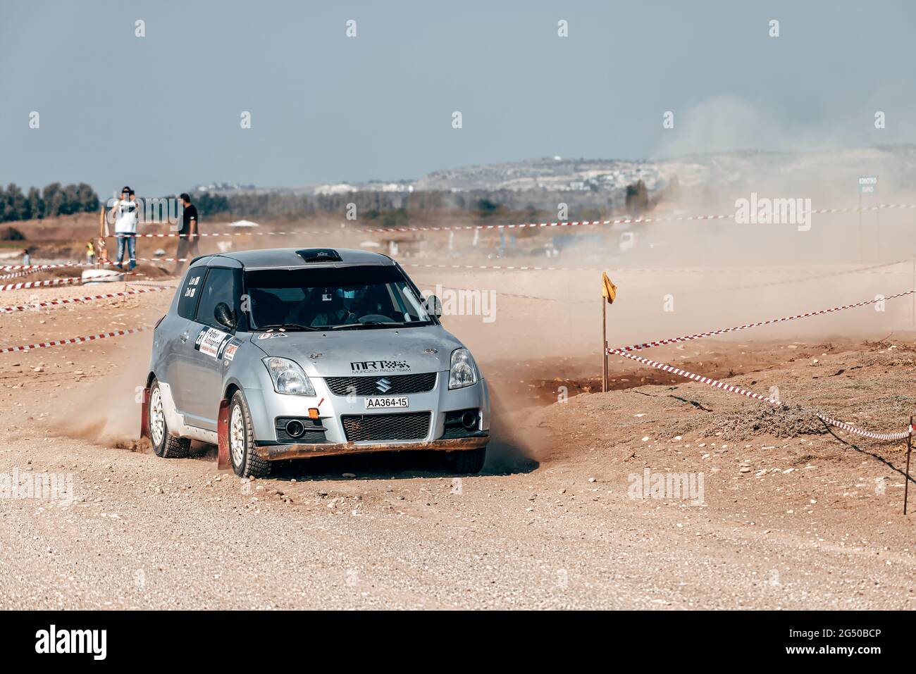 Mandria, Paphos District, Cyprus - November 11, 2018: Suzuki Swift Sport RS  at Paphos Auto Rally Sprint Stock Photo - Alamy