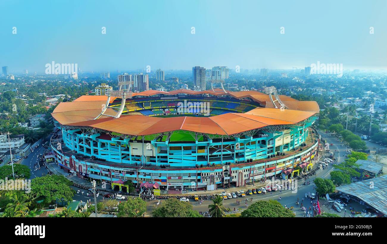 Indian stadium aerial hires stock photography and images Alamy