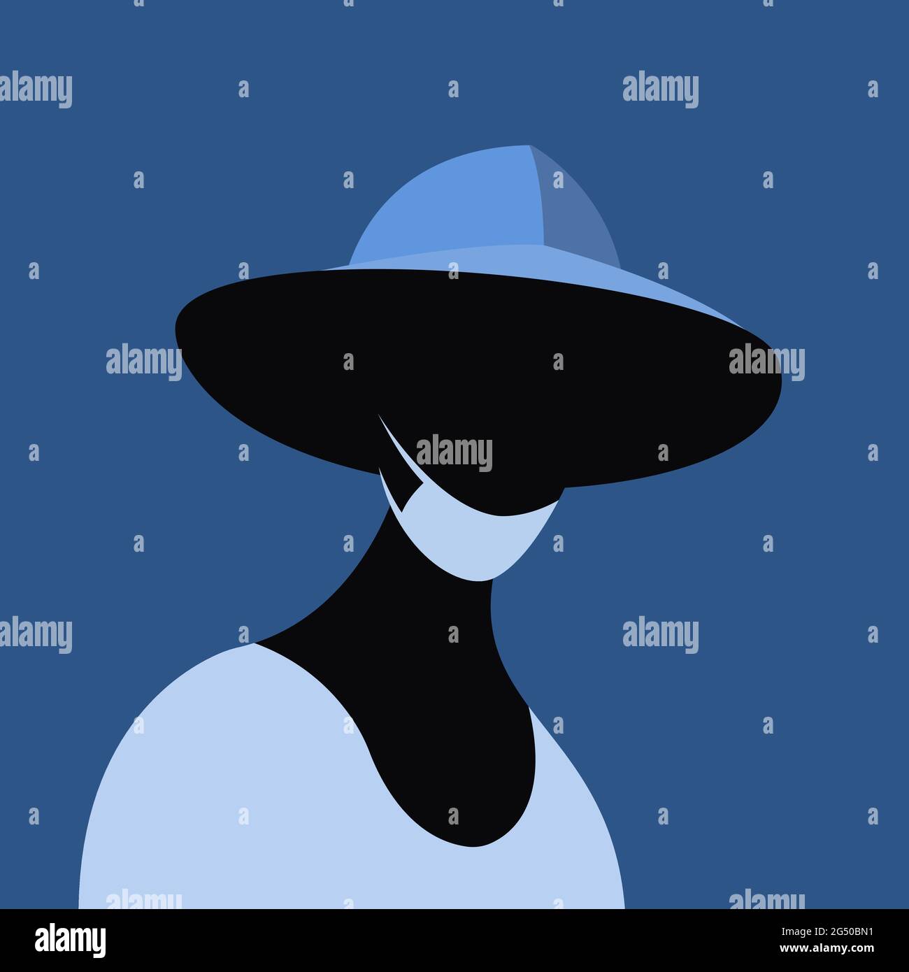 Black girl wearing cowboy hat hi-res stock photography and images - Alamy