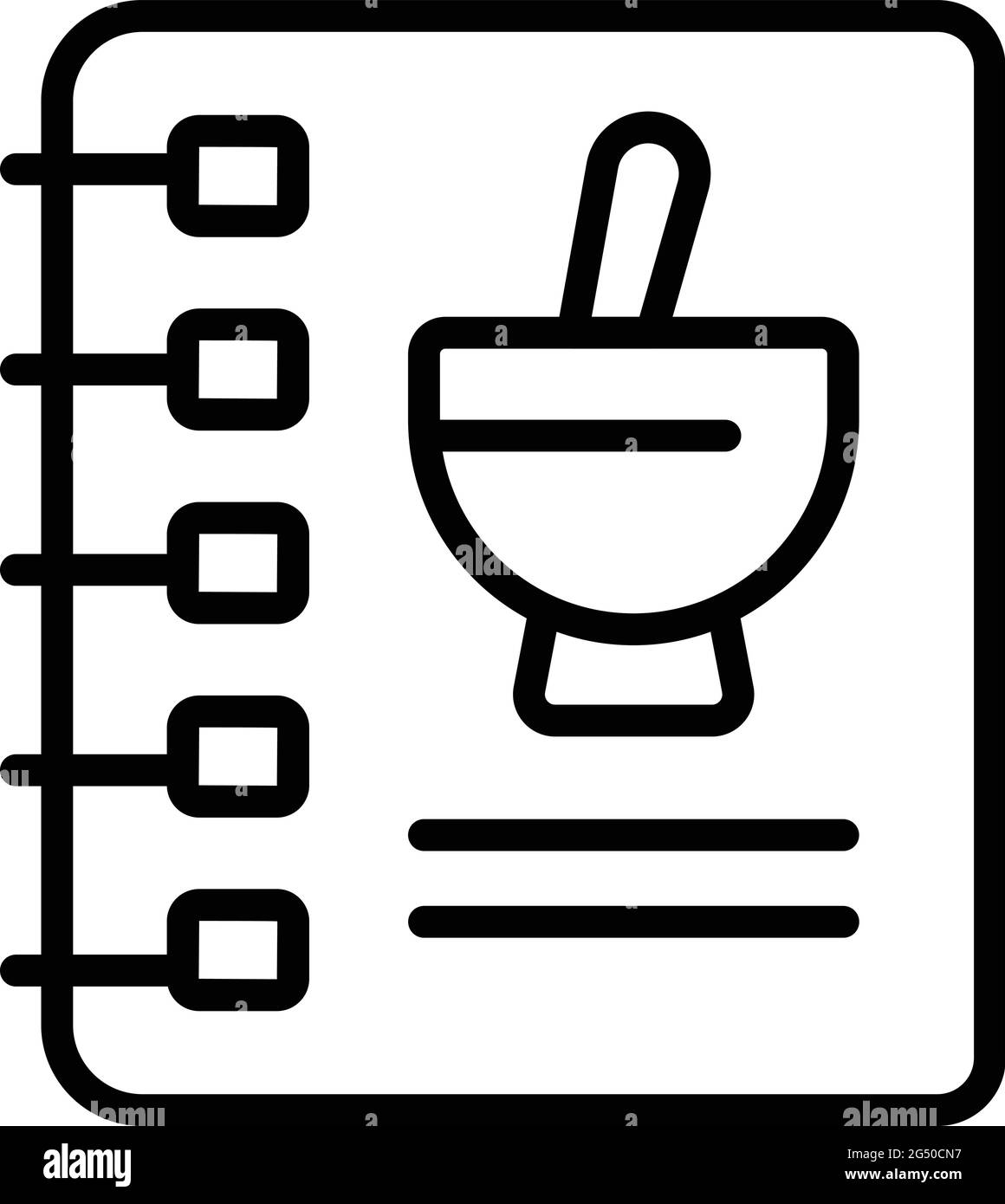 Cafe menu icon. Outline Cafe menu vector icon for web design isolated