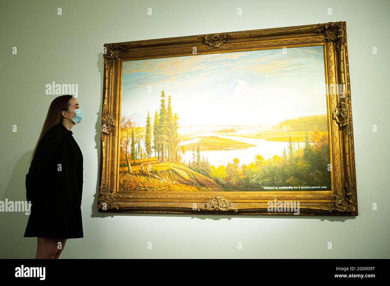 LONDON 24 June 2021. BANKSY Subject to Availability. Estimate: GBP 3,000,000 - GBP 5,000,000 IMAGES ARE ASKED TO BE UNDER EMBARGO UNTIL 10:30 AM. Credit amer ghazzal/Alamy Live News Stock Photo