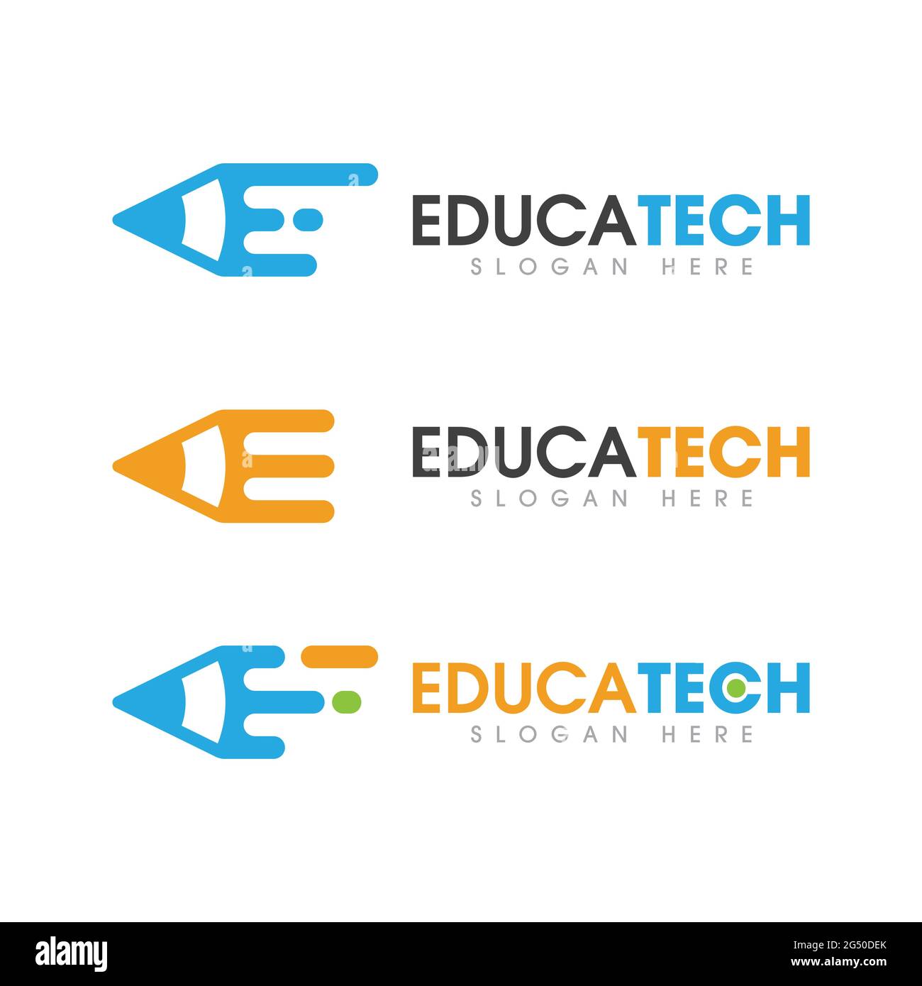 Pen Education Template vector icon illustration design Stock Vector