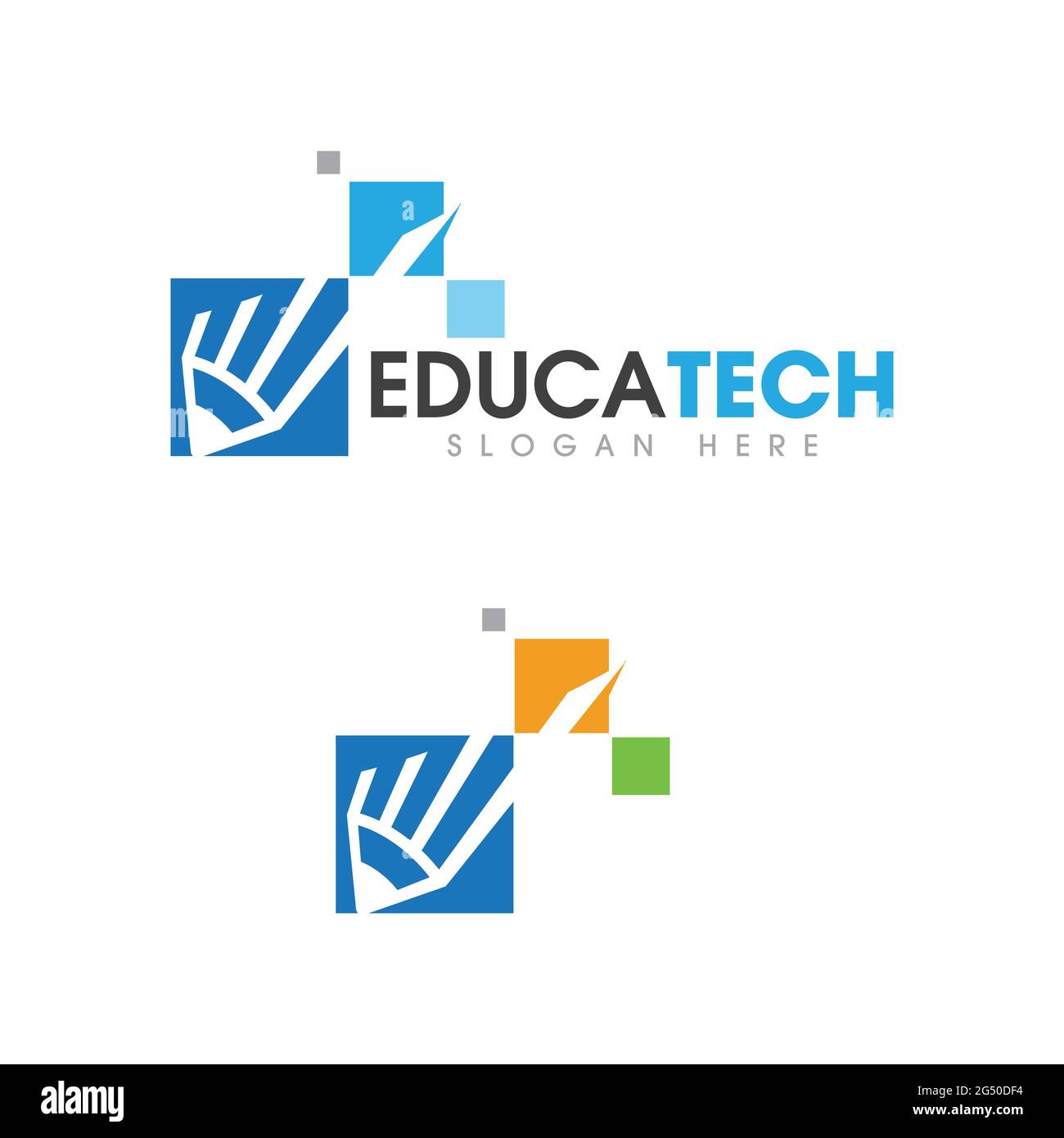 Pen Education Template vector icon illustration design Stock Vector