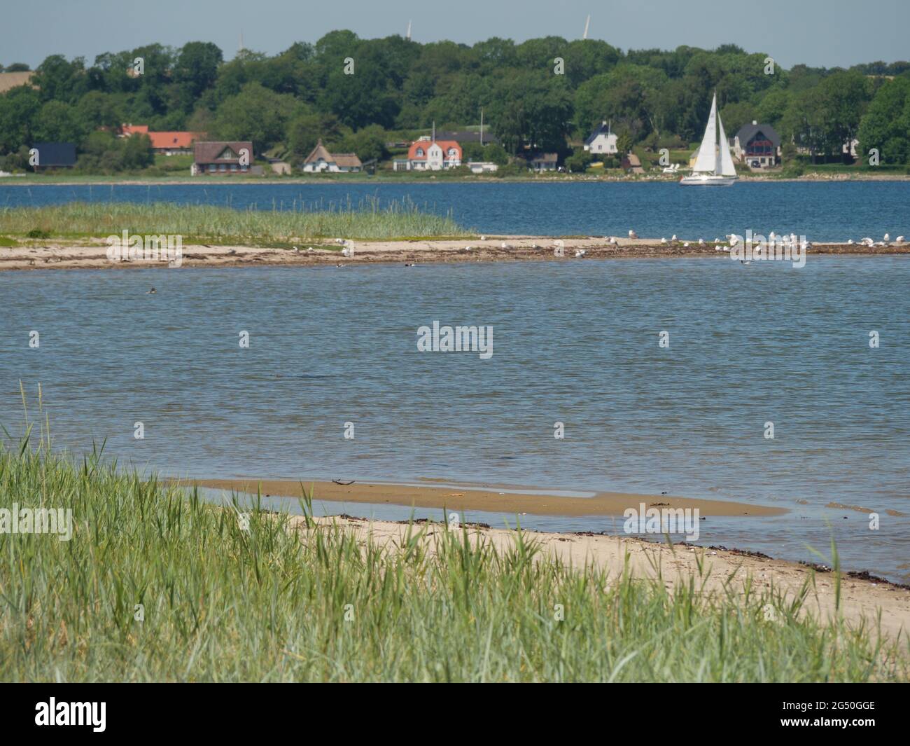hiking at the baltic sea in germany Stock Photo Alamy