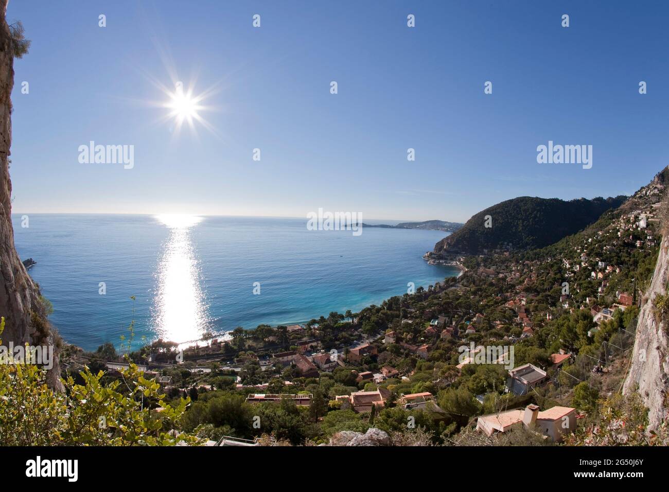 EZE SUR MER (06) ALPES MARITIMES. FRANCE Stock Photo Alamy