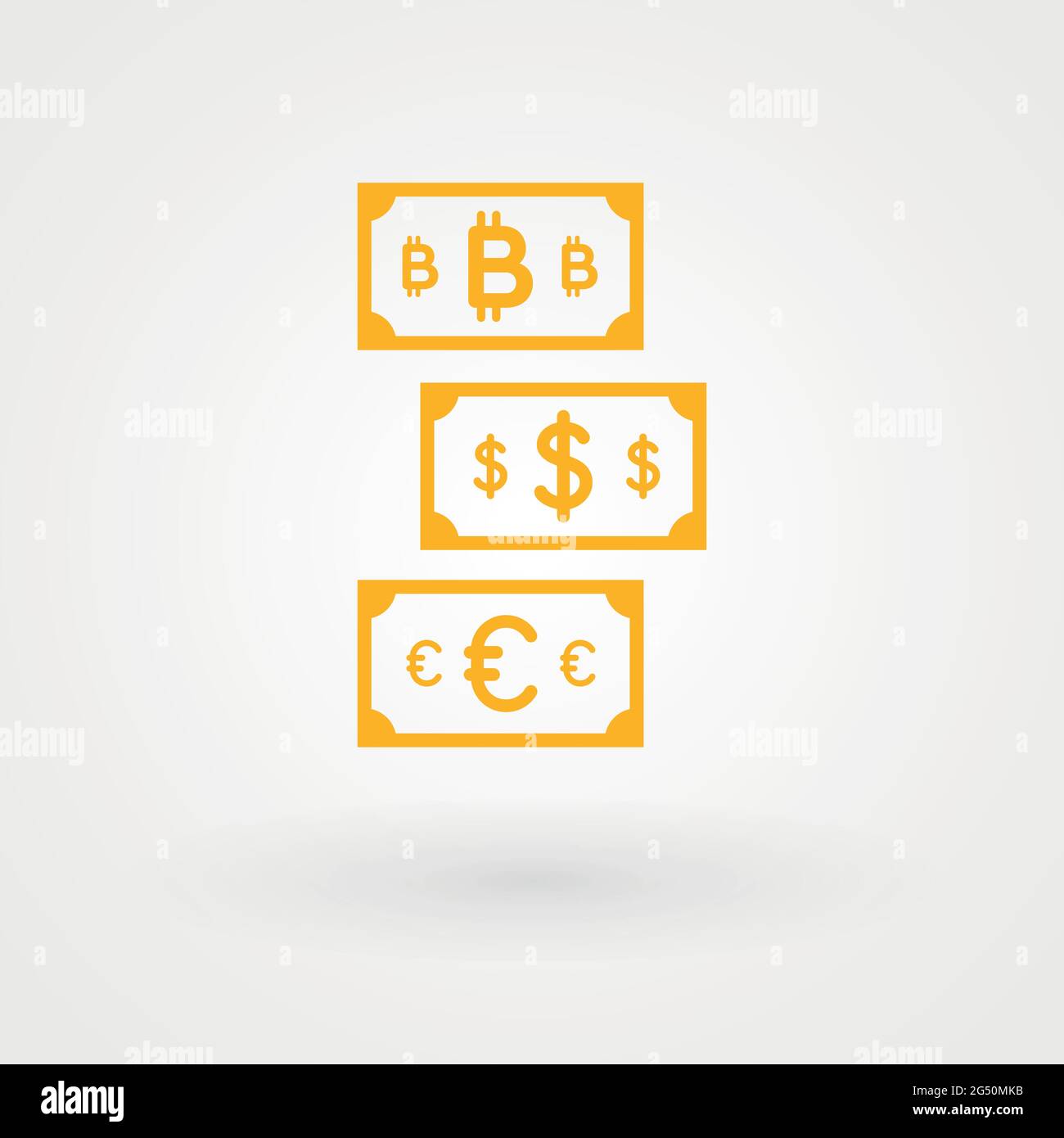 Bitcoin To Euro icon. Mobile app, printing, web site icon. Simple element  sing. Monochrome Bitcoin To Euro icon illustration Stock Vector Image & Art  - Alamy